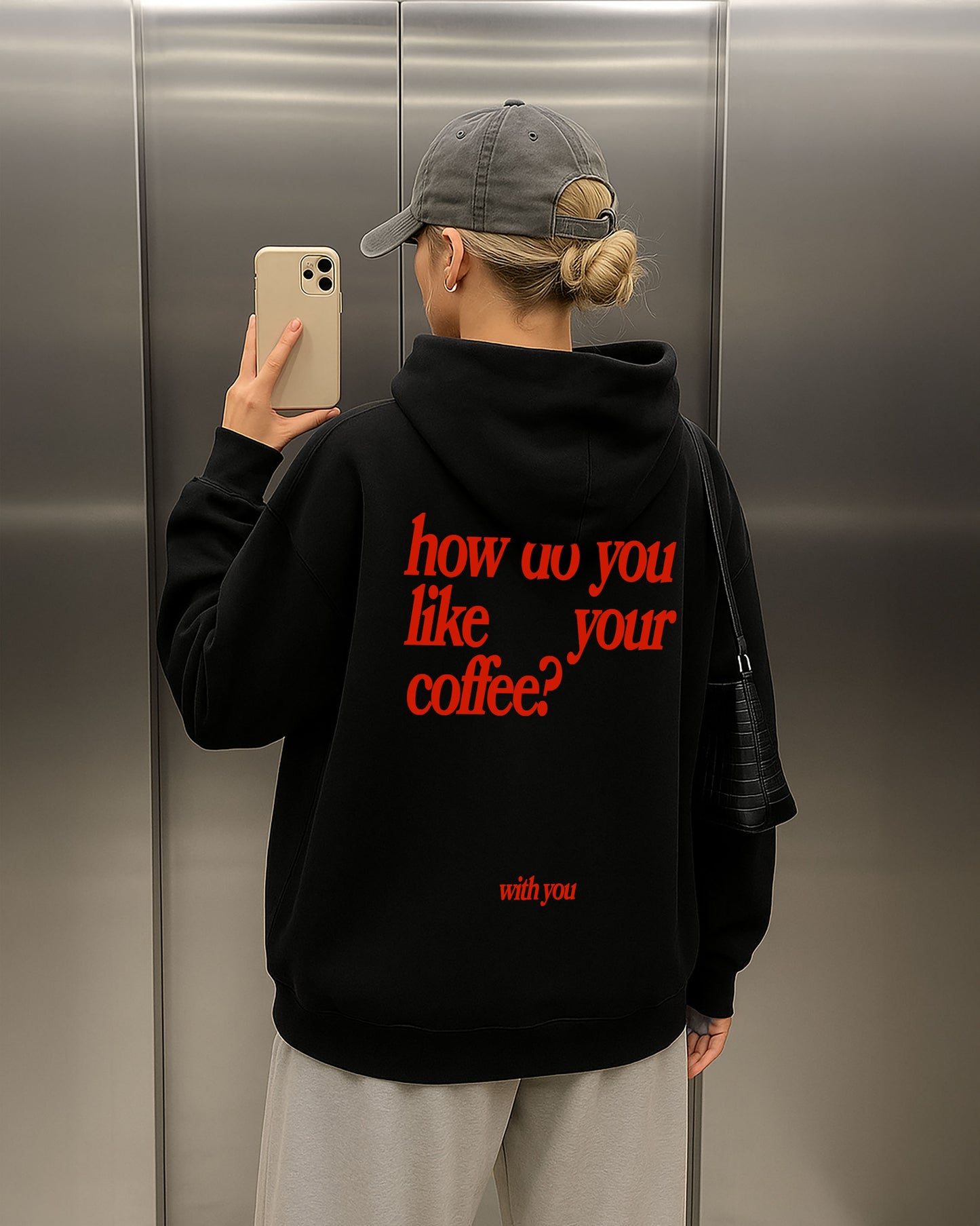 Oversized Hoodie - How Do You Like Your Coffee?