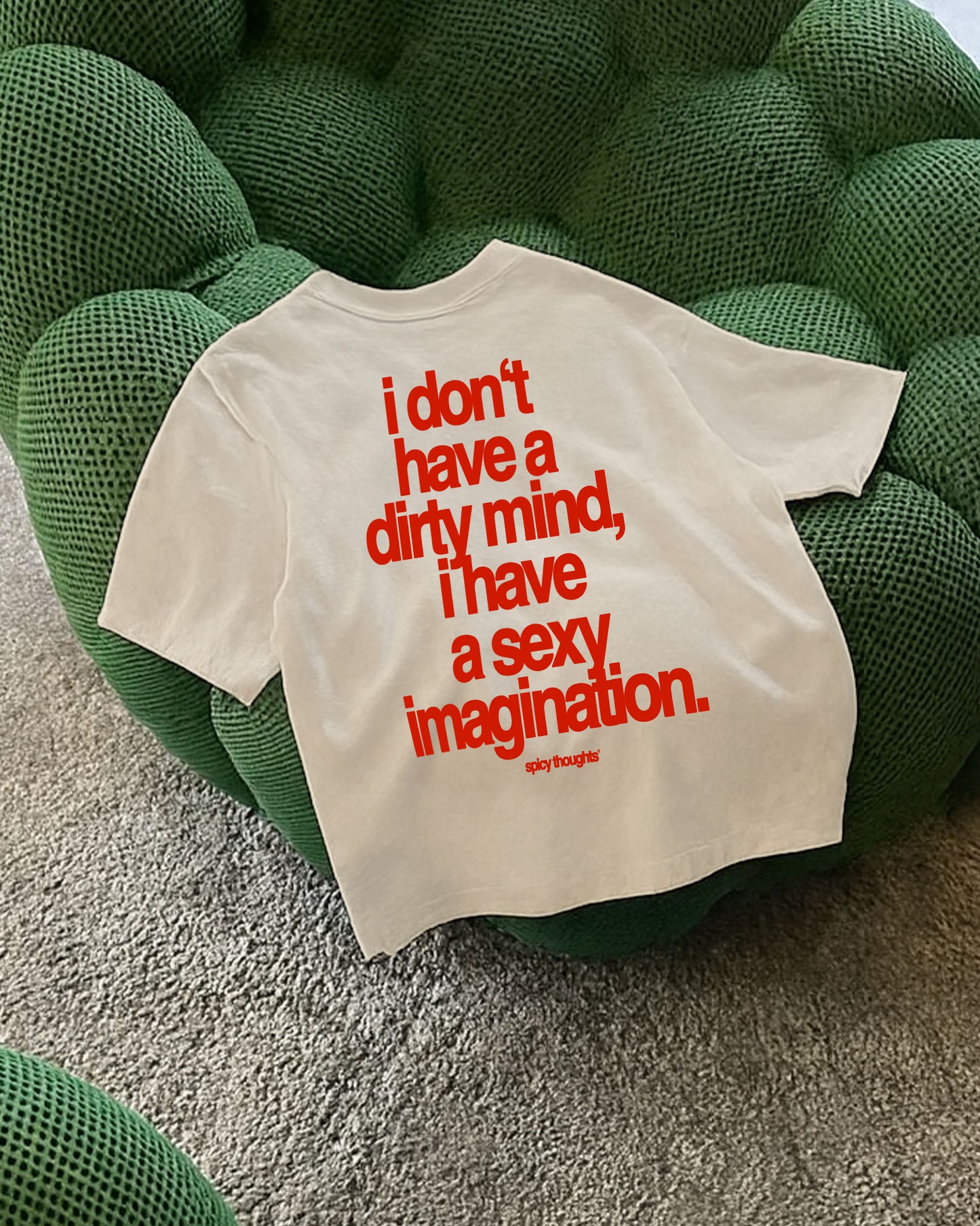 Heavy Oversized Tee - Sexy Imagination