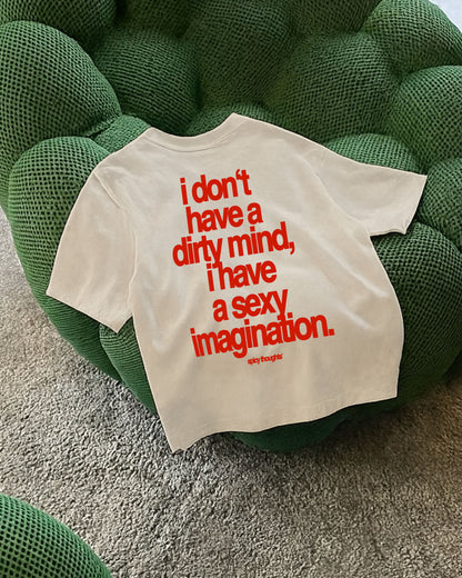 Heavy Oversized Tee - Sexy Imagination