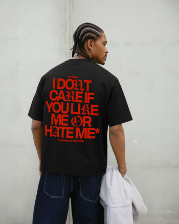 Heavy Oversized Tee - I Don’t Care