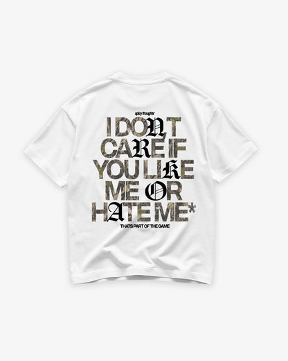 Heavy Oversized Tee - I Don’t Care