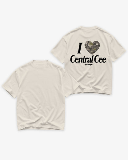 Heavy Oversized Tee - I ❤️ Central Cee