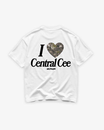 Heavy Oversized Tee - I ❤️ Central Cee