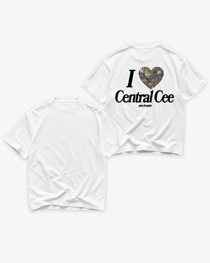 Heavy Oversized Tee - I ❤️ Central Cee