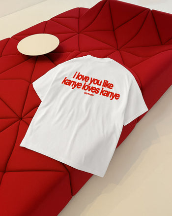 Heavy Oversized Tee - Kanye Loves Kanye
