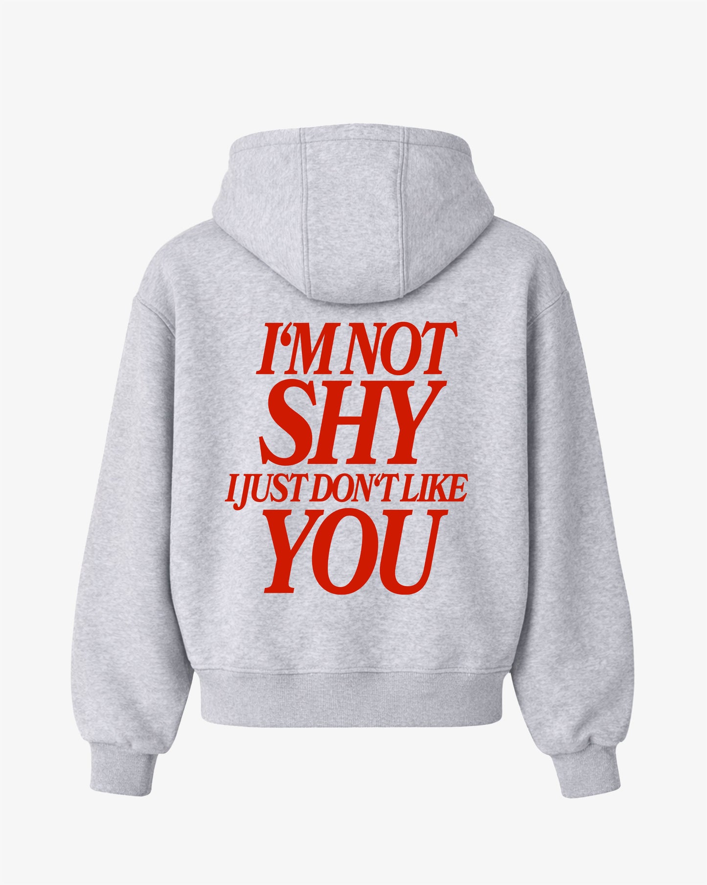 Oversized Hoodie - I'm Not Shy I Just Don't Like You
