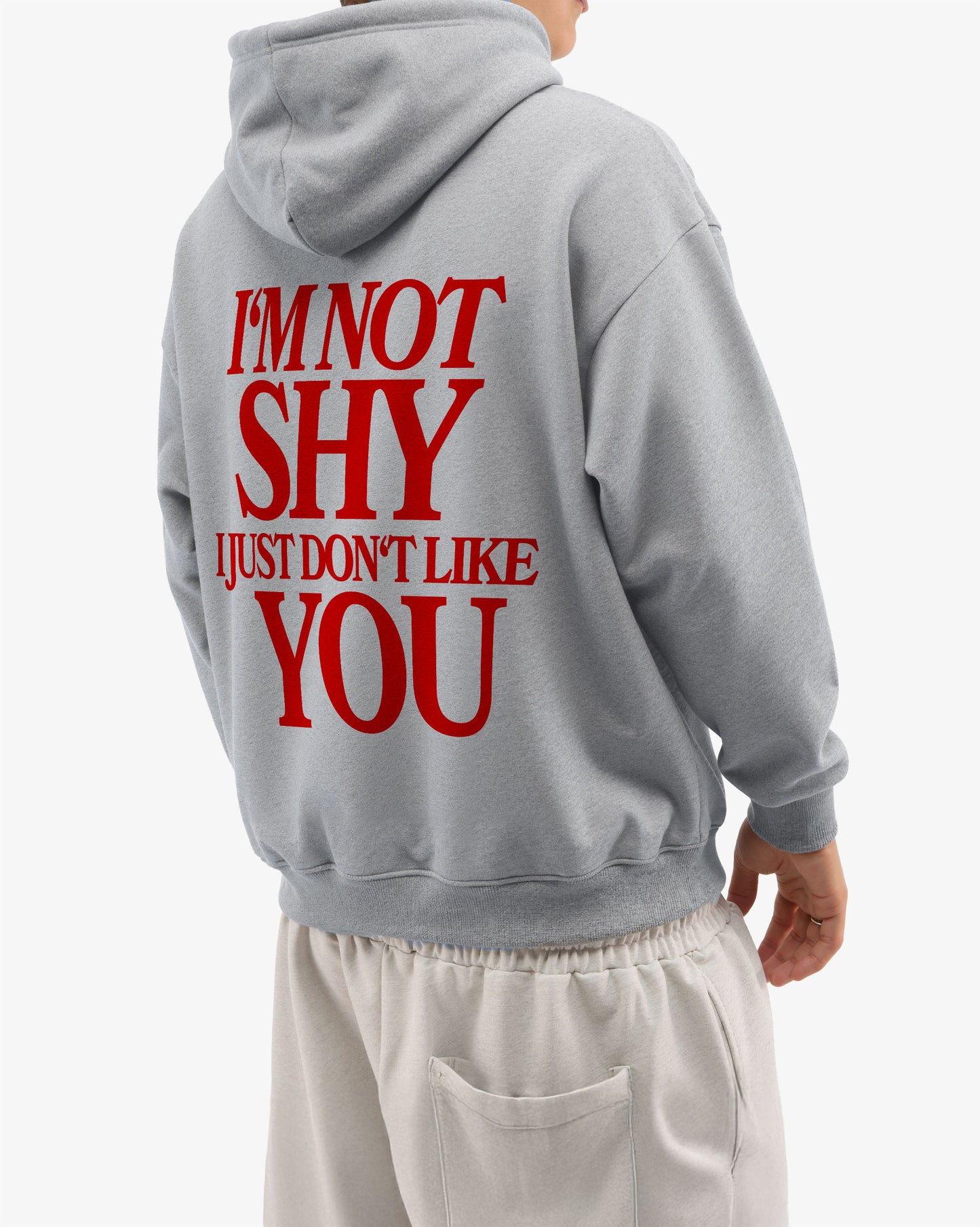 Oversized Hoodie - I'm Not Shy I Just Don't Like You