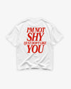 Heavy Oversized Tee - I’m Not Shy
