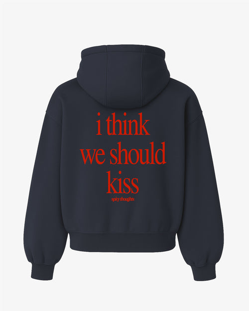 Oversized Hoodie - I Think We Should Kiss
