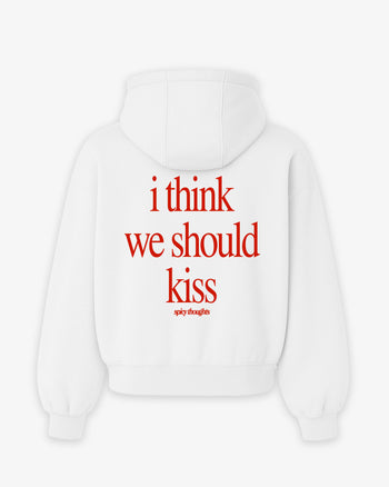 Oversized Hoodie - I Think We Should Kiss
