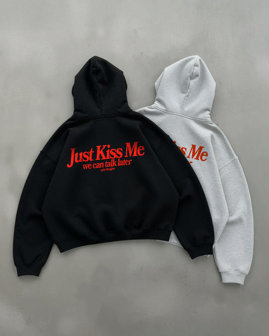 Oversized Hoodie - Just Kiss Me