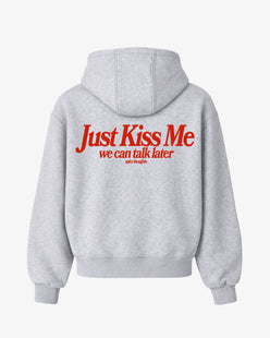 Oversized Hoodie - Just Kiss Me
