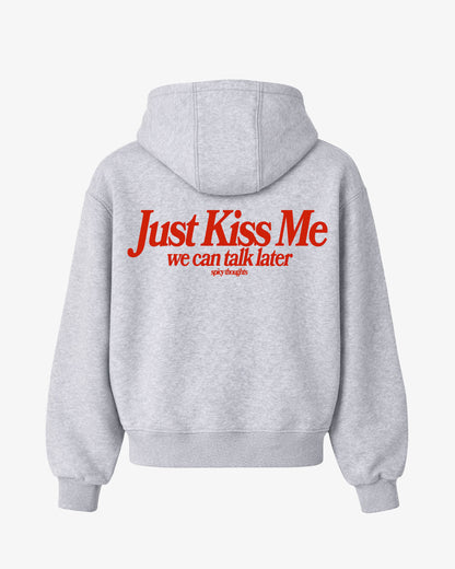 Oversized Hoodie - Just Kiss Me