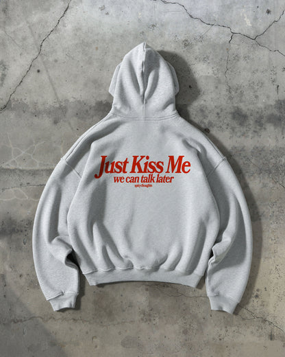 Oversized Hoodie - Just Kiss Me