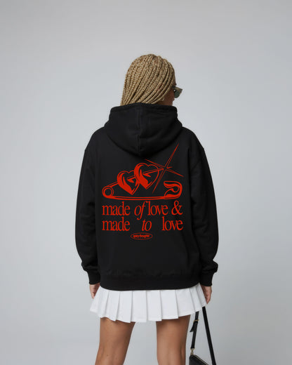 Oversized Hoodie - Made of Love & Made to Love