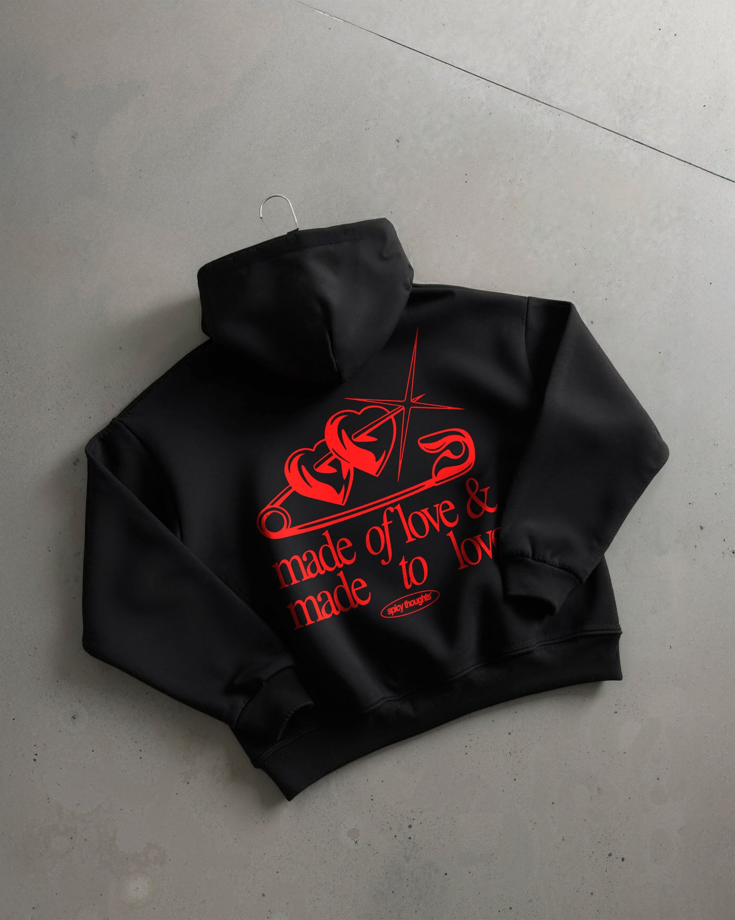 Oversized Hoodie - Made of Love & Made to Love