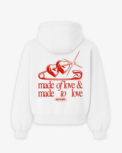 Oversized Hoodie - Made of Love & Made to Love