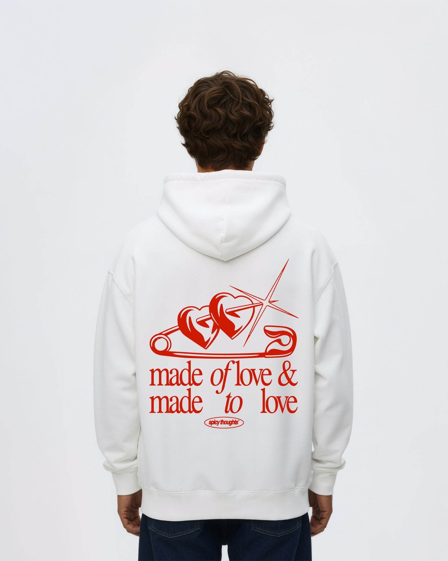Oversized Hoodie - Made of Love & Made to Love