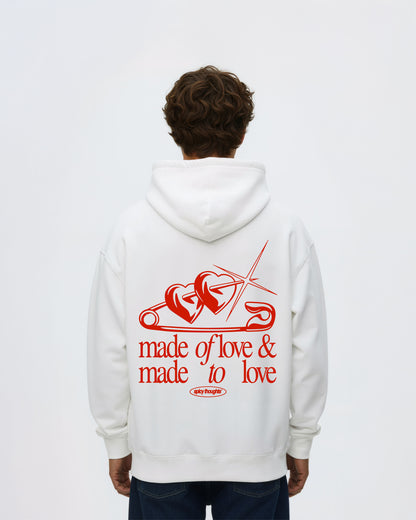 Oversized Hoodie - Made of Love & Made to Love