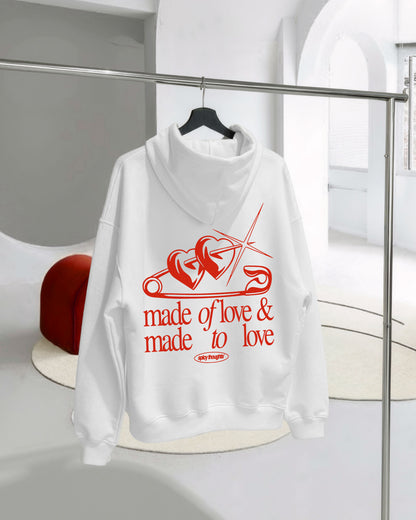 Oversized Hoodie - Made of Love & Made to Love
