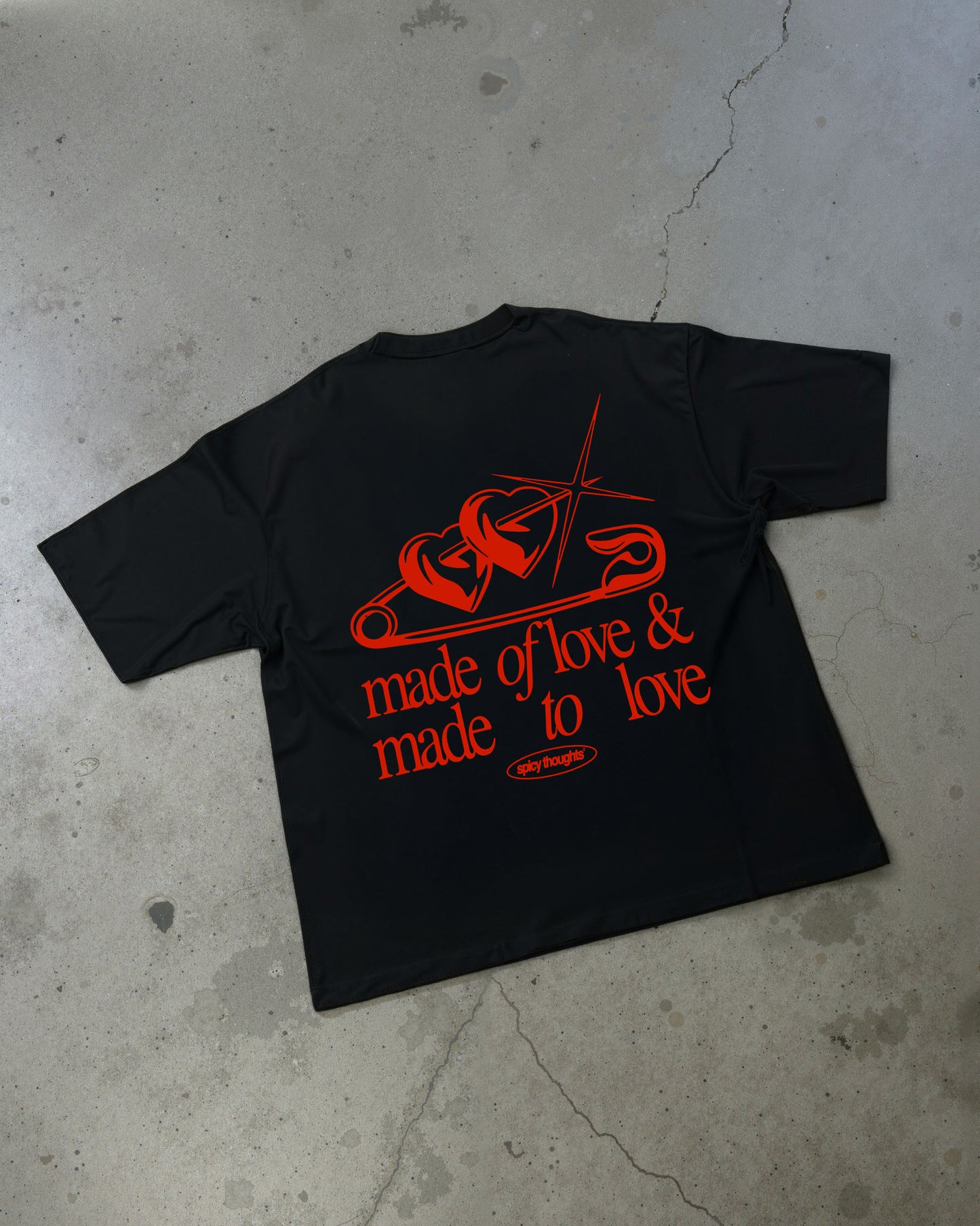 Heavy Oversized Tee - Made of Love & Made to Love