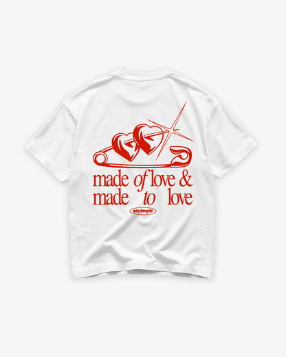 Heavy Oversized Tee - Made of Love & Made to Love