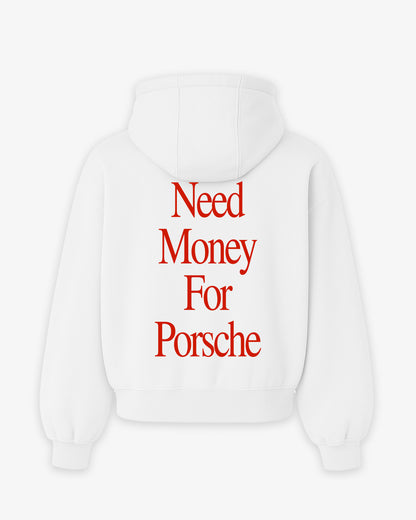 Oversized Hoodie - Need Money For Porsche