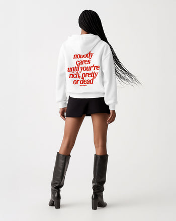 Oversized Hoodie - Nobody Cares Until You’re Rich