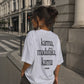 Heavy Oversized Tee - Karma Madafaka Karma