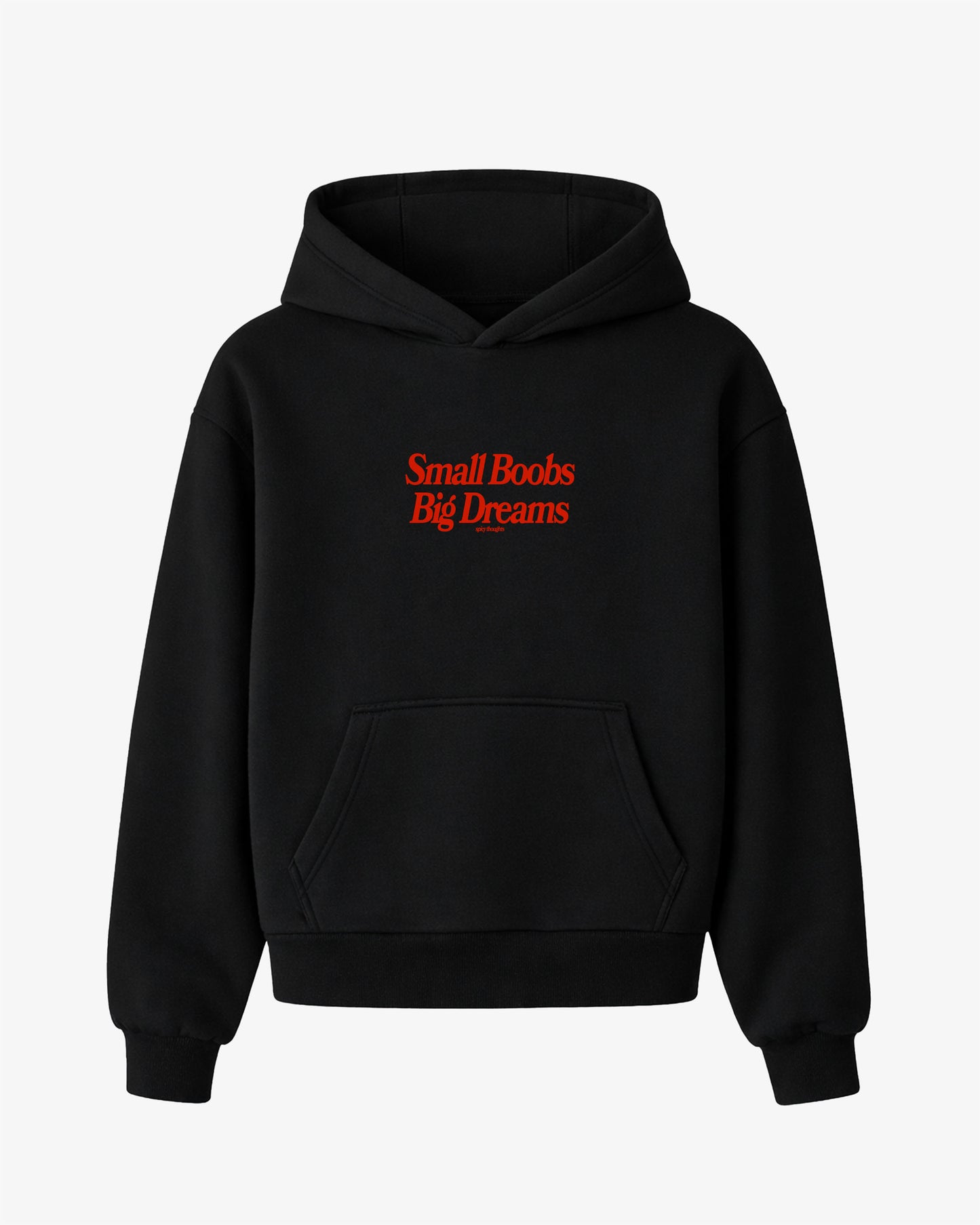 Oversized Hoodie - Small Boobs Big Dreams
