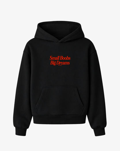 Oversized Hoodie - Small Boobs Big Dreams