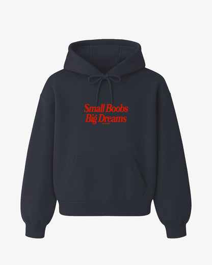 Oversized Hoodie - Small Boobs Big Dreams