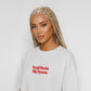 Heavy Oversized Tee - Small Boobs, Big Dreams