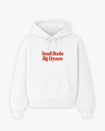 Oversized Hoodie - Small Boobs Big Dreams