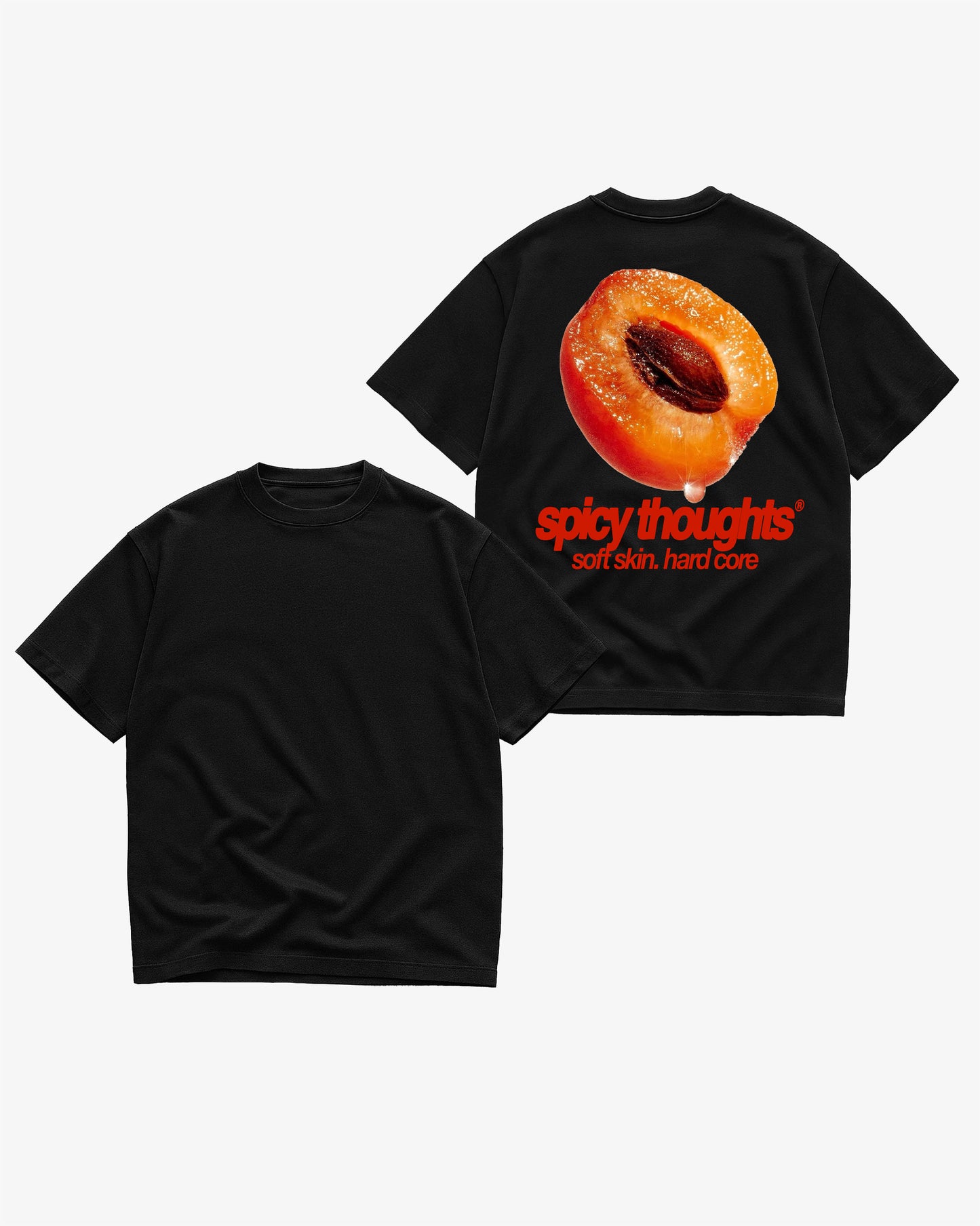 Heavy Oversized Tee - Soft Skin. Hard Core
