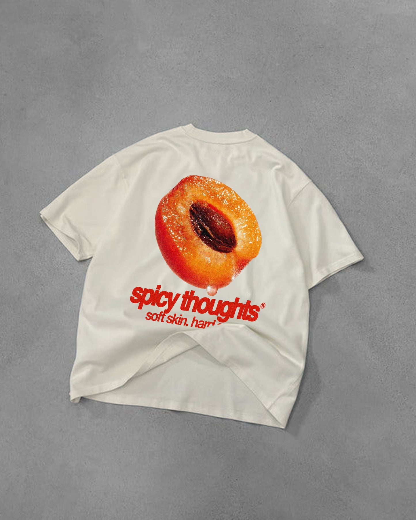 Heavy Oversized Tee - Soft Skin. Hard Core