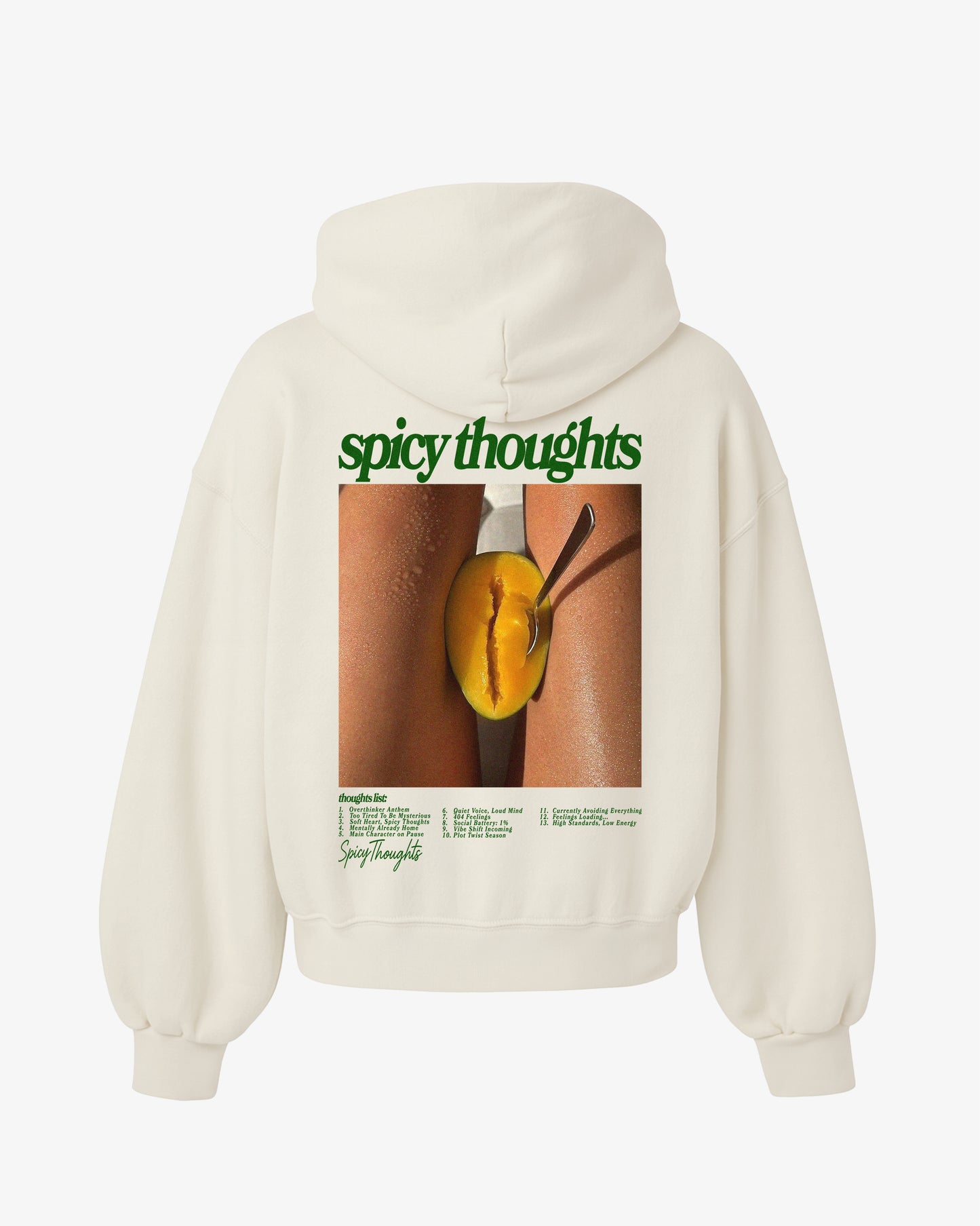Oversized Hoodie Black - Thought List