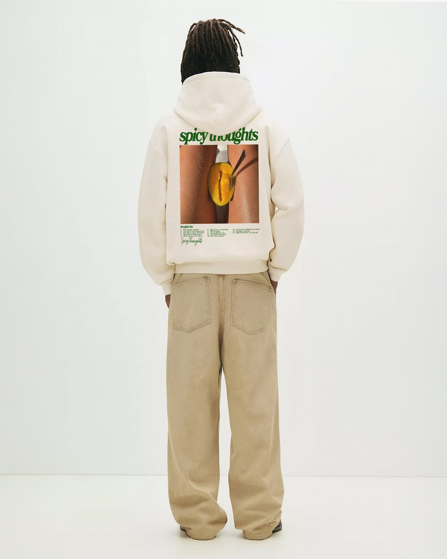 Oversized Hoodie Black - Thought List