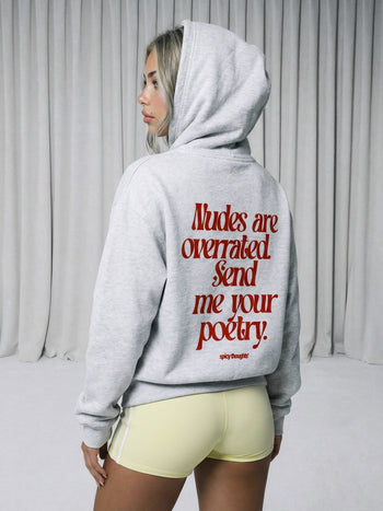 Oversized Hoodie - Nudes Are Overrated