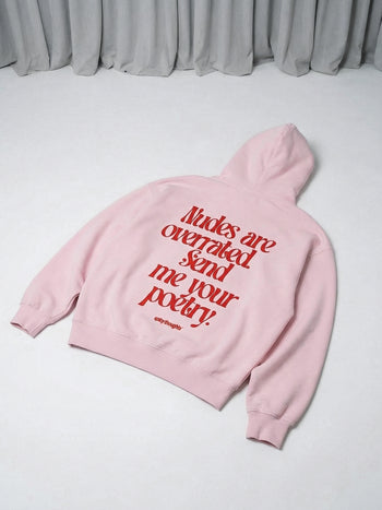 Oversized Hoodie - Nudes Are Overrated